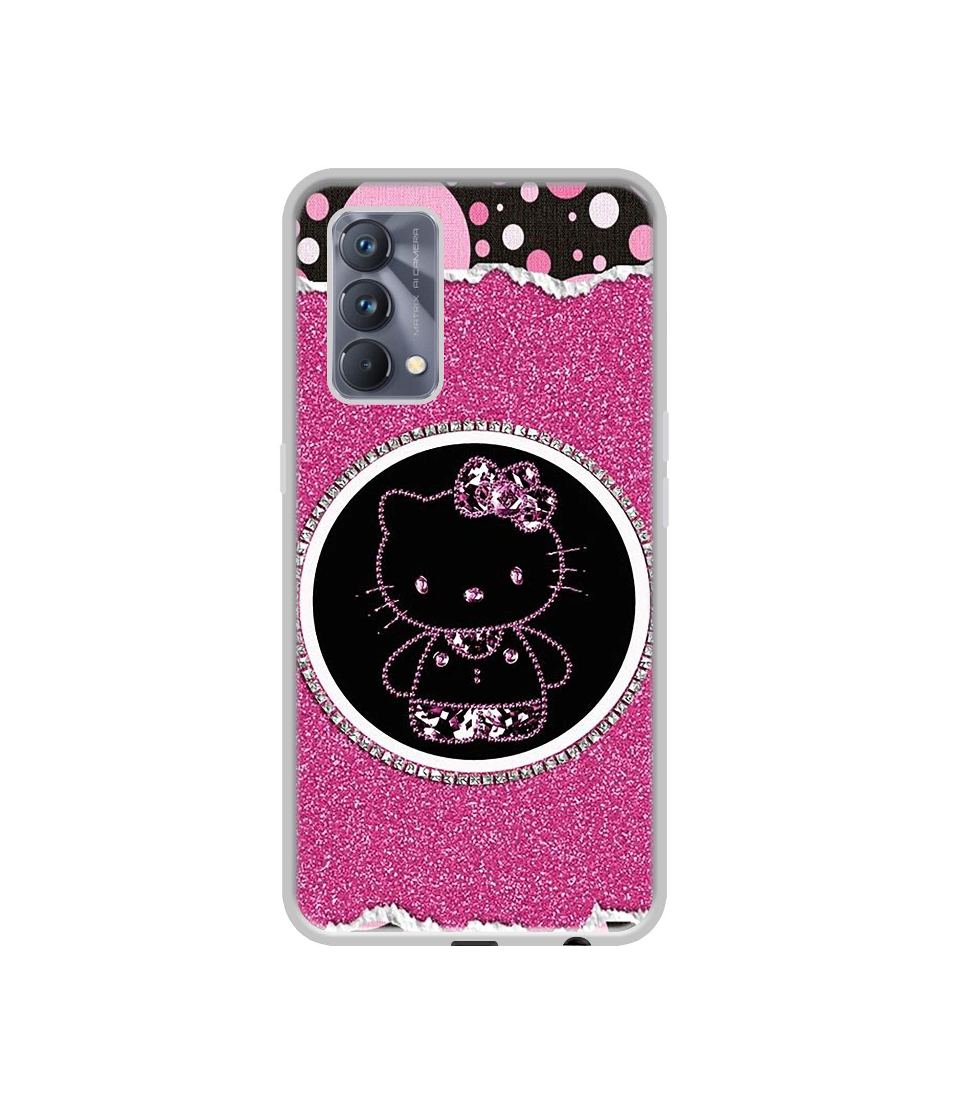 Amazon Brand - Solimo Designer Kitty With Glitter UV Printed Soft Back Case Mobile Cover for Realme GT Master Edition (B09HMHNB14) Amazon Price History, Amazon Price Tracker