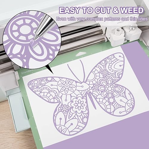 Miniatura 10 de VINYL FROG 001 - Rollo de vinilo adhesivo verde caqui mate de 12 pulgadas x 10 pies, rollo de vinilo para manualidades para la mayoría de tipos de