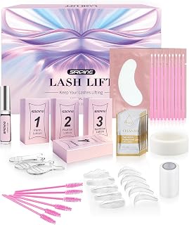 Wimpernlifting Set, 6 Sets Aktualisiertes Lash Lifting Set Professionell, Natürliche Locke Lash Lift Kit, Lange andauernd,...