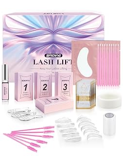 Wimpernlifting Set, 6 Sets 2025 Wimpernlifting & Augenbrauen Lifting-Set Professionell, Natürliche Locke Lash Lift Kit, Lange Andauernd, Einfach zu bedienen, Ideal für Salon und Heimgebrauch - Amazon product rated Grade B