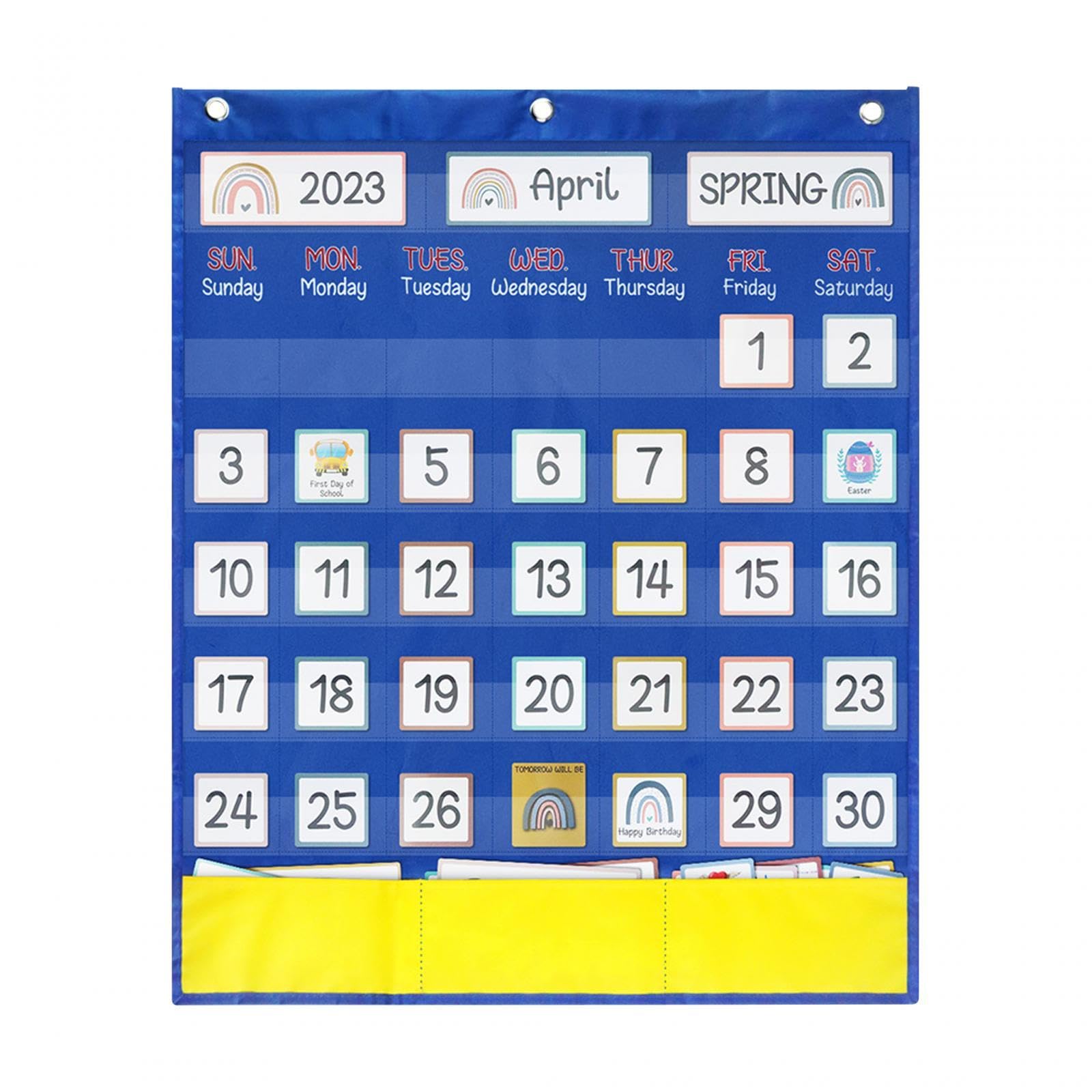 Calendario Didáctico para Niños que Facilita el Orden y el Aprendizaje