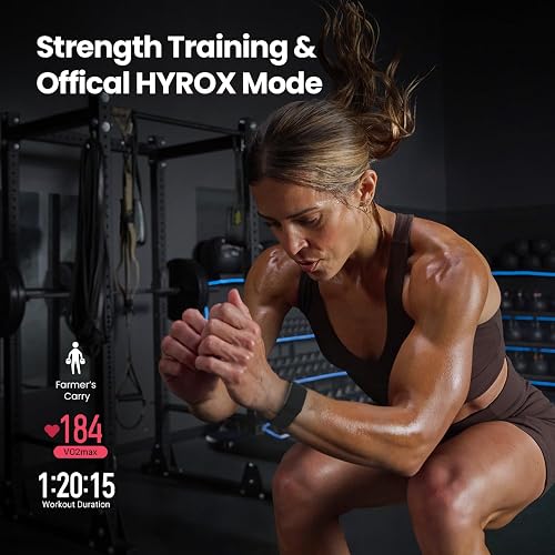 Amazfit Helio Strap Fitness Tracker Wristband, 24/7 Activity & Sleep Tracker with Heart Rate, 10 Days Battery, 110+ Sports Modes, Strength Training, Hyrox Race, Subscription Free for Android & iPhone - 3