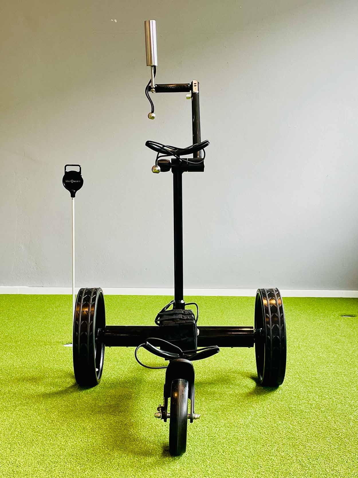 Generisch ClubCad Aluminium Elektro Golftrolley mit Fernbedienung
