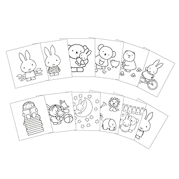 Amazon | コクヨ ディック・ブルーナ アートぬりえ KE-DB4