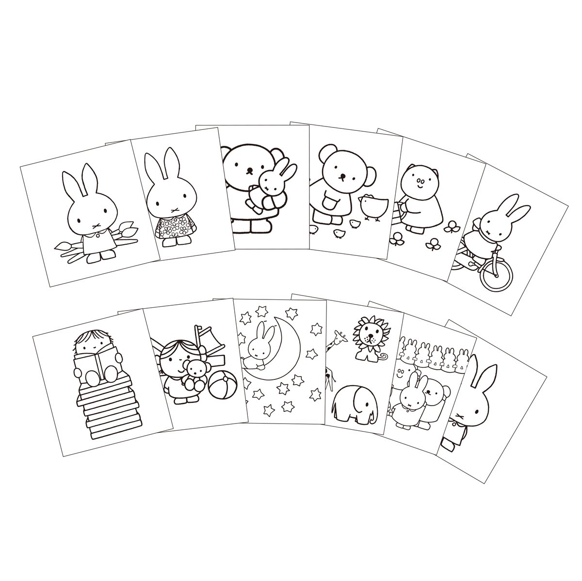 Amazon | コクヨ ディック・ブルーナ アートぬりえ KE-DB4 | ノート