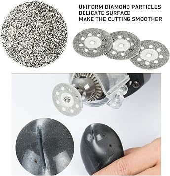 Depolife Turbo Perforated Diamond Mini Circular Saw Blades 10Lu Glass Metaal Tile Cutting Disc