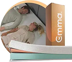 Colchão King Emma One Plus – Firme e com suporte ideal, com 10 anos de garantia.