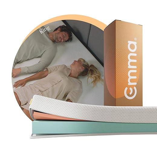 Colchão Casal Emma One - Firme e suporte ótimo com máxima durabilidade