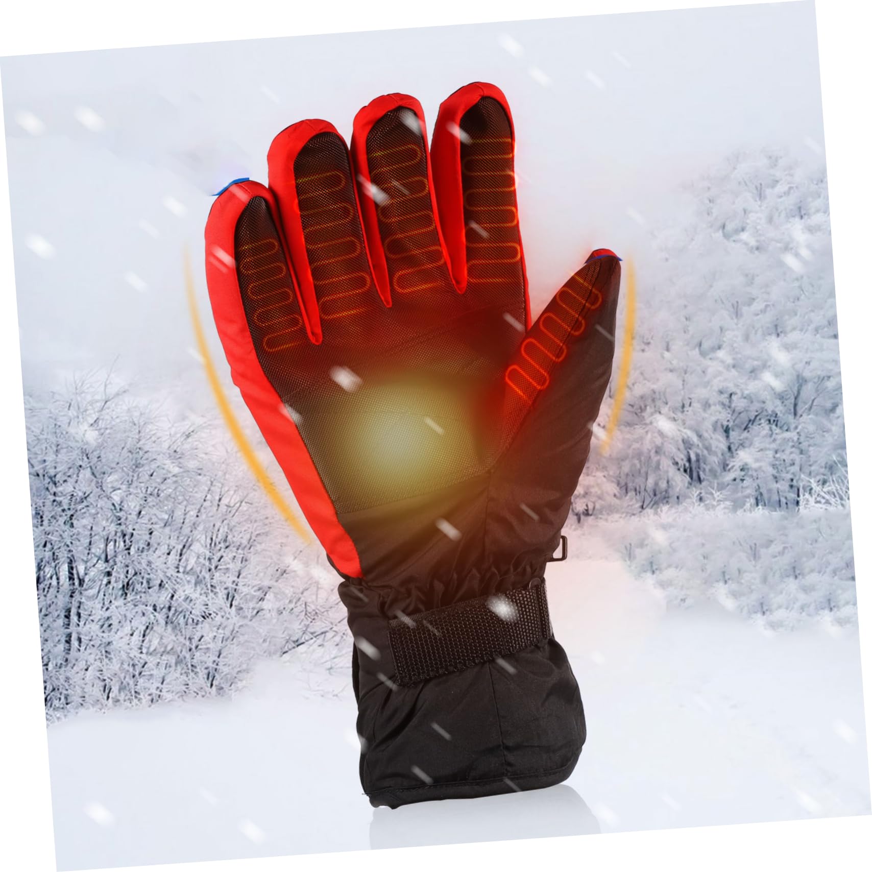 SUPVOX Guanti Riscaldati Guanti Da Ciclismo Impermeabili Berretto Da Mano Snow Ragazzi Impermeabili Caldi Drago Isolati Da Vela Wireless USB Termici In