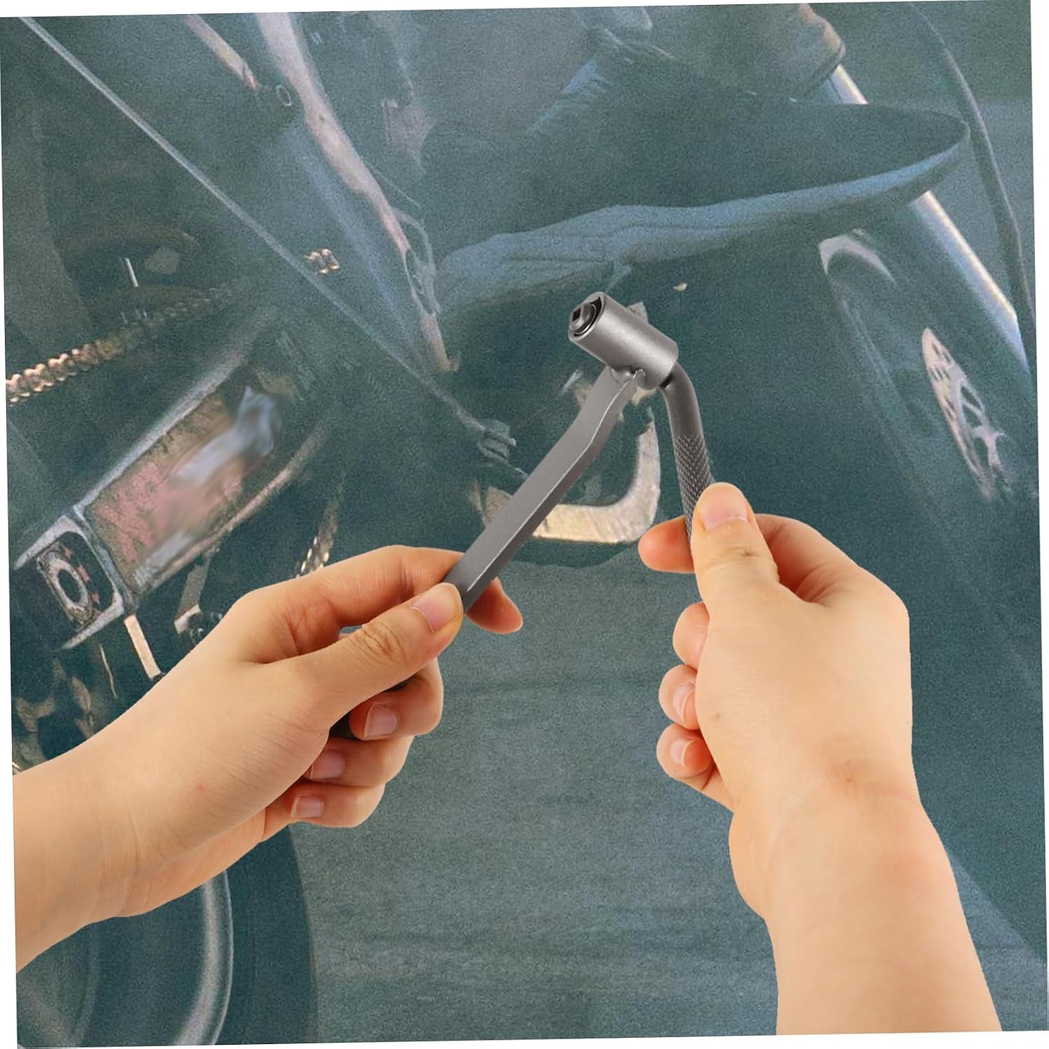 Motorcycle Engine Valve Adjustment Tool Valve Wrench for Easy Removal and Adjustment User-Friendly Design for Mechanics and Enthusiasts Essential for Engine