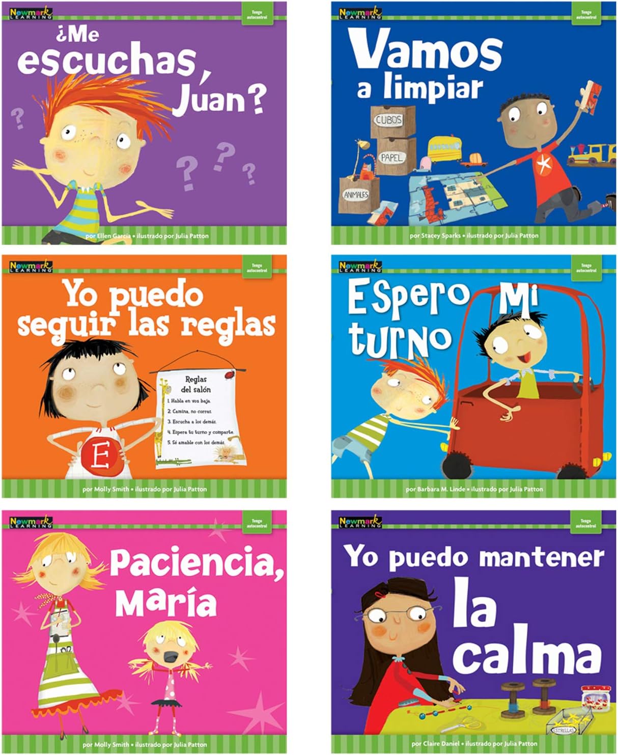 Newmark Learning Spanish Myself Readers I Am in Control Aid