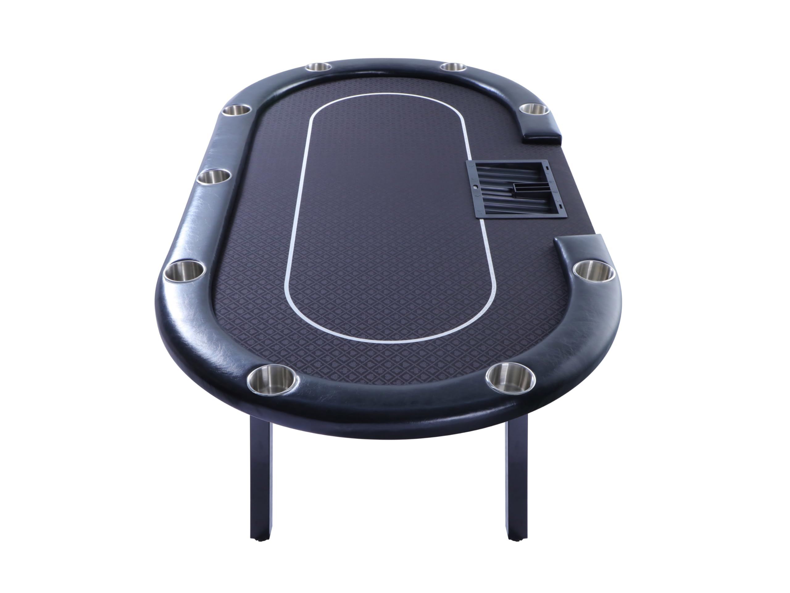 Riverboat Dealer P9 Turnier-Pokertisch in Suited Speed Cloth (213 x 112cm)