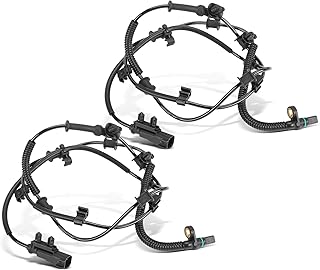 Set of 2 Front ABS Wheel Speed Sensor (Left + Right), Fits for 2023-2025 Jeep Gladiator & 2018-2025 Jeep Wrangler, Replaces OEM 68394210AF, 10340x2