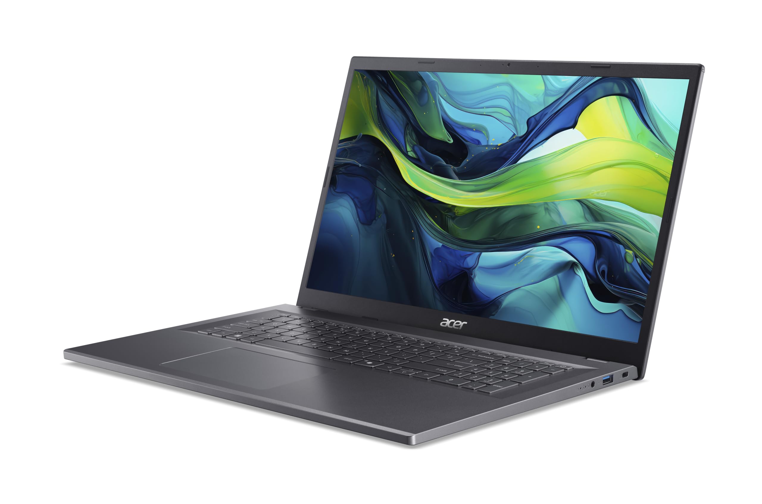 Acer Aspire 17 I Ordinateur Portable I 17.3 Pouces Full HD I Intel Core 7 150U I 32 Go RAM I 1TB SSD I Intel Graphics I Windows 11 Home I Gris I A17-51M