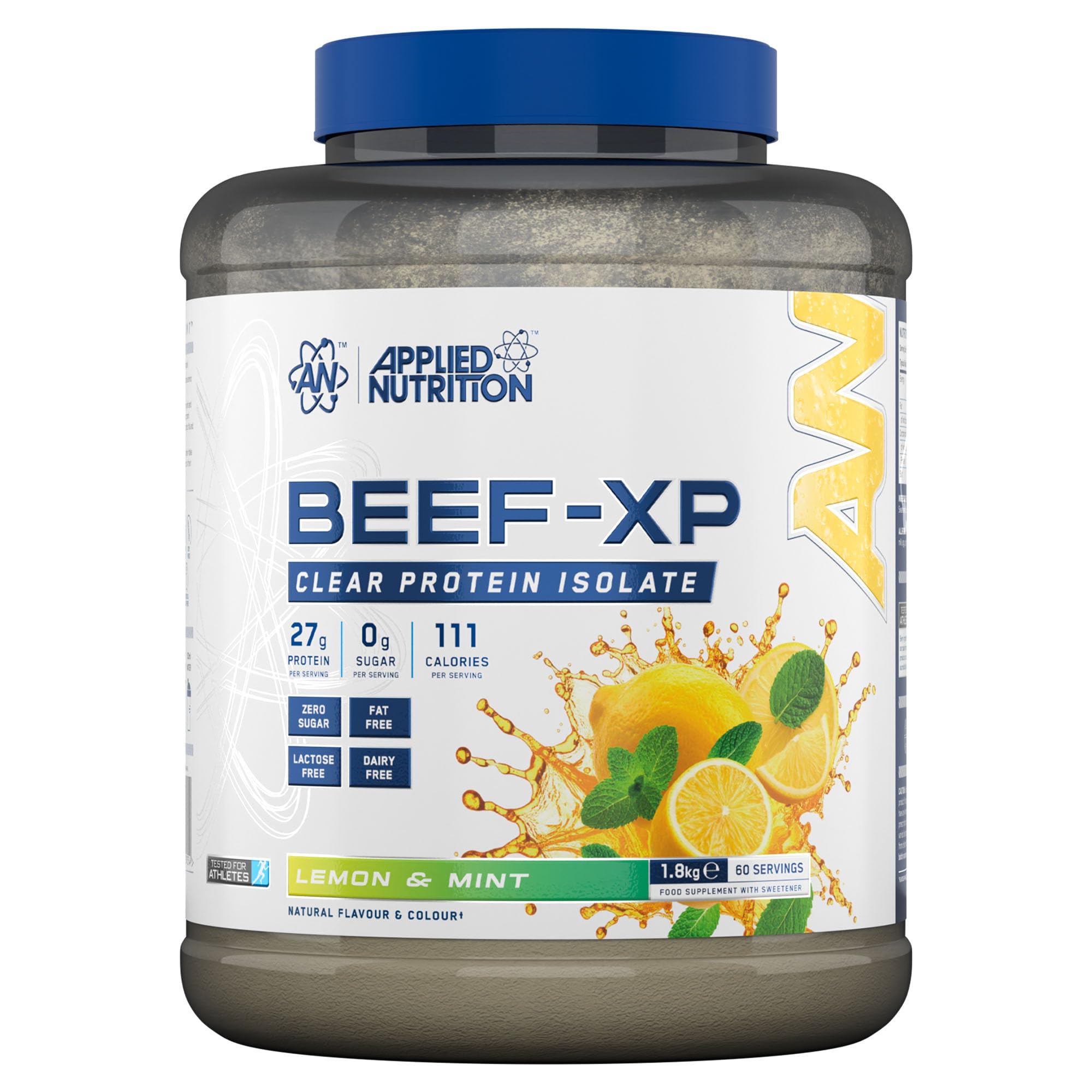 APPLIED NUTRITION BEEF-XP Clear Beef Protein Isolate 1.8kg (60 Servings) LEMON & MINT