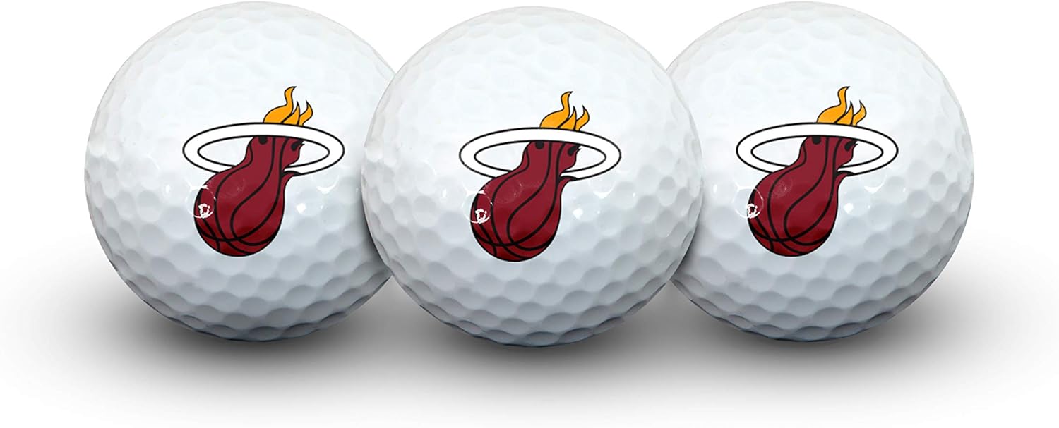 Team Effort マイアミヒート ゴルフボール3個パック