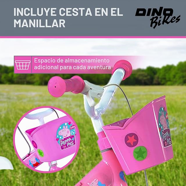 Foto 5 de 7 de Dino Bikes - Bicicleta Infantil de 12 Pulgadas Peppa Pig