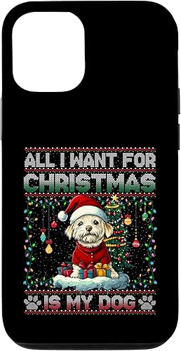 Miniatura 27 de Maltese Christmas Tree Lights Decorations Dog Lover Xmas Case for iPhone 11