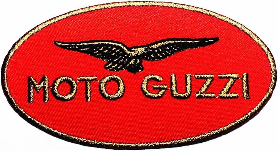 Moto Guzzi Patch Motorbike Motorsport Motorcycles Biker Racing logo patch Jacket T-shirt Sew Iron on Patch Badge Embroidery
