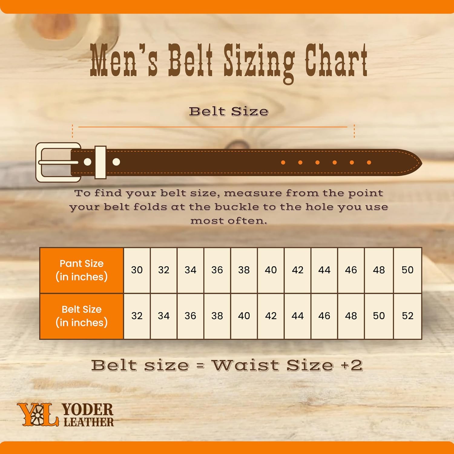 Yoder Leather Company Men's English Bridle Basketweave Ranger Belt - Image 7