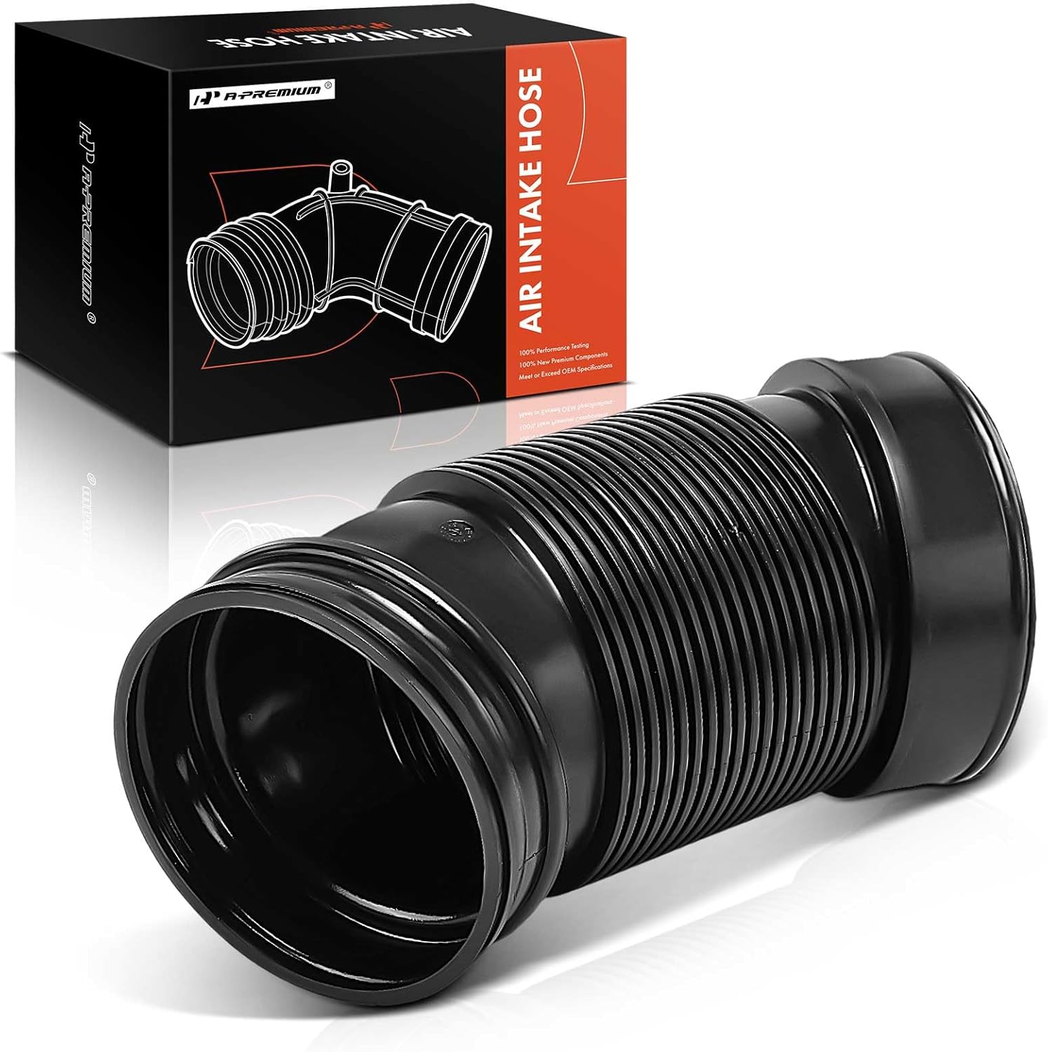A-Premium Engine Air Cleaner Intake Hose Tube Compatible with Audi A4 1994-2001, 2.7L