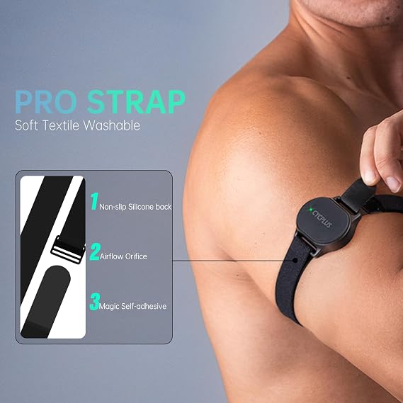 CYCPLUS Heart Rate Monitor Armband H1, IP67, 110 Hour Battery