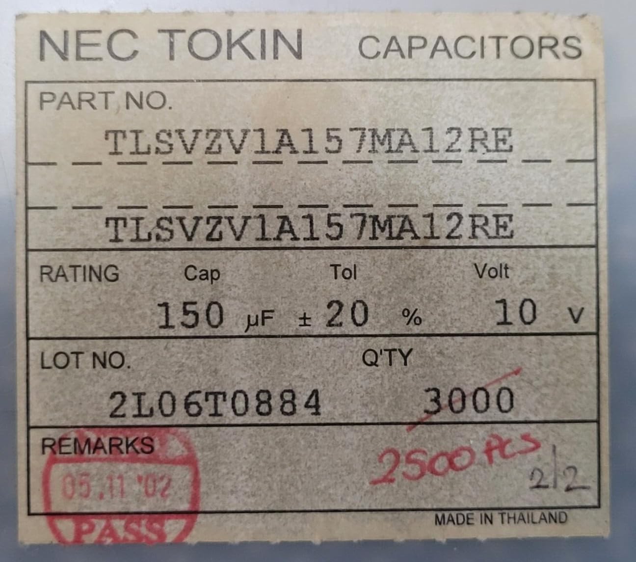 (1 PC) TLSVZVA157MARE NEC