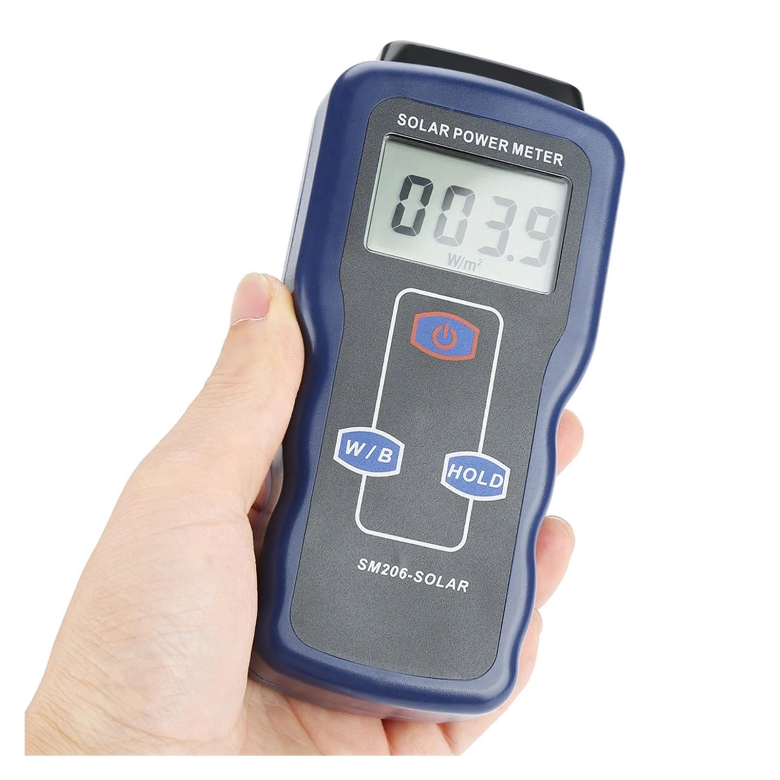 Cyfrowy miernik energii słonecznej SM206 Tester natężenia światła słonecznego do badań energii słonecznej