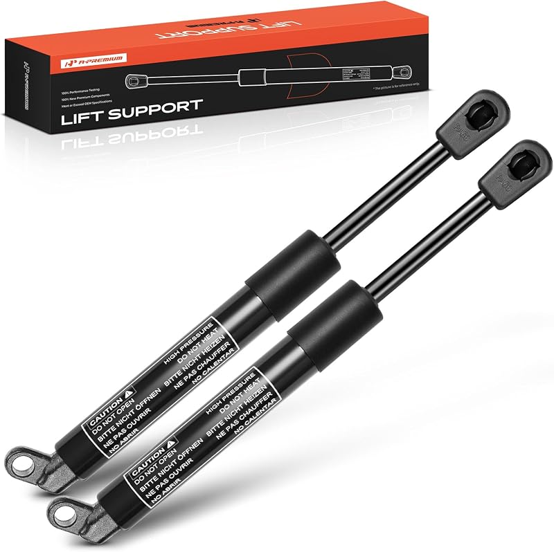 Amortecedores a gás da tampa do porta-malas A-Premium para BMW E39 Sedan – Kit com 2 unidades