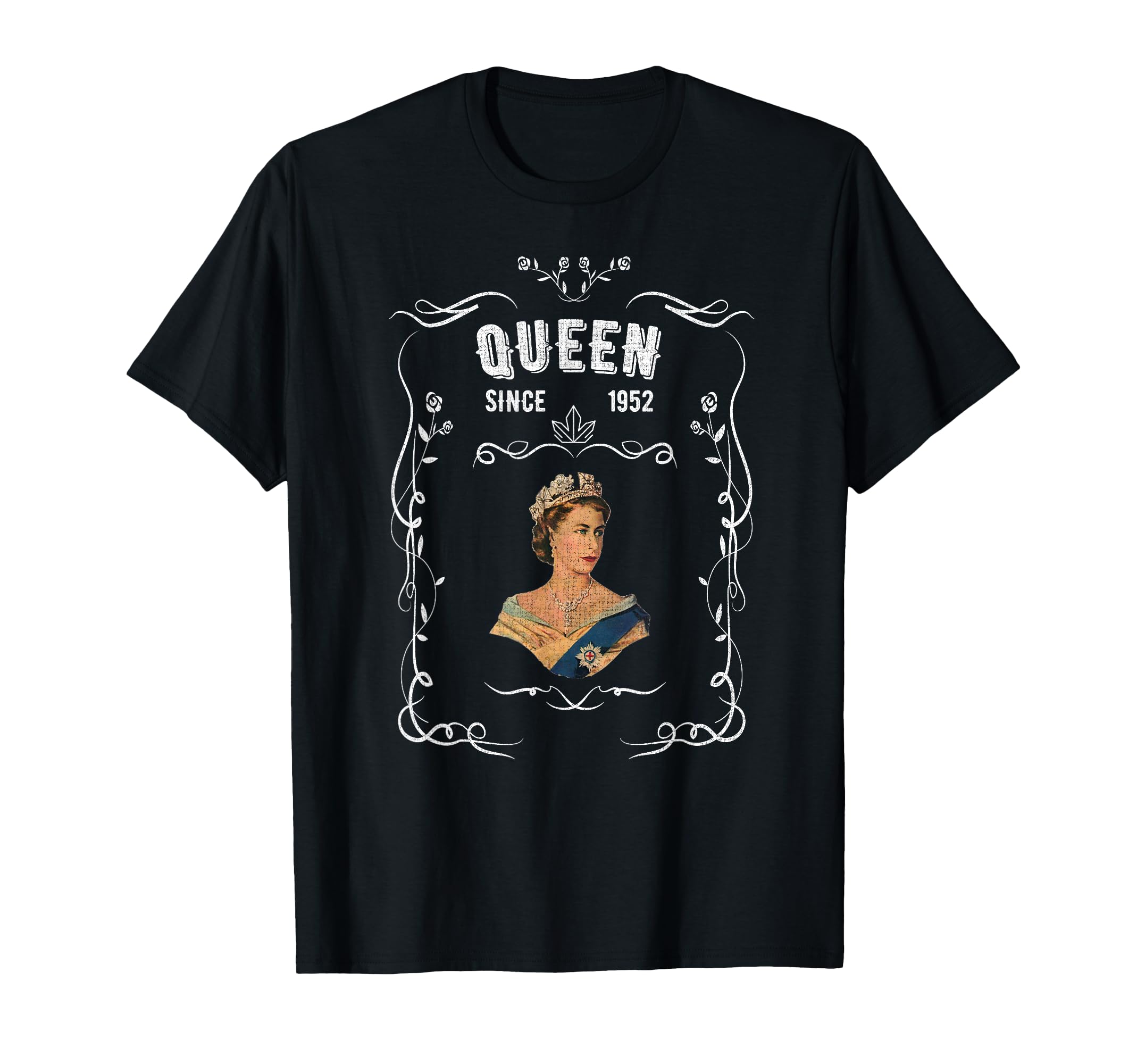 Elizabeth II Queen Legend British Crown Platinum Anniversary T-Shirt