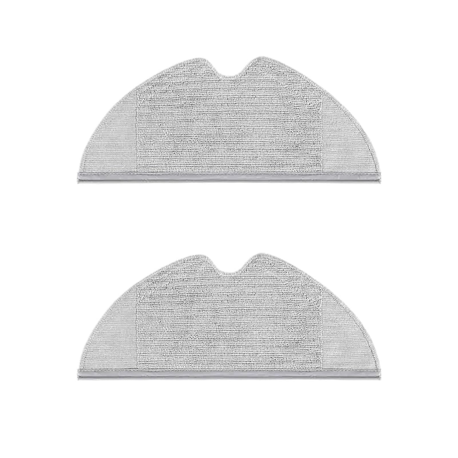 Washable Mop Cloth，Compatible for Xiaomi，Compatible for MIJIA，1C 2C 1T STYTJ01ZHM STYTJ02ZHM Robot Vacuum F9 D9 Wipes Rags Parts(2pcs)