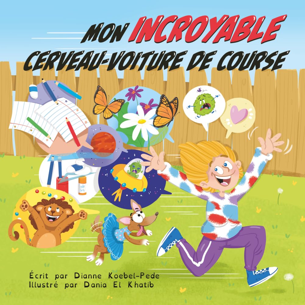 Mon incroyable cerveau-voiture de course