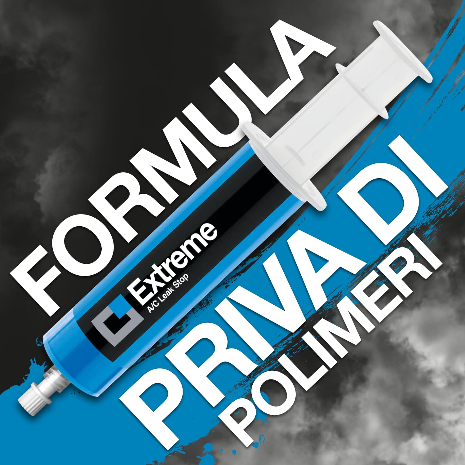 ERRECOM Extreme - 30 ml, Turafalle per Impianti di Climatizzazione Auto funzionanti con Gas Refrigerante R134a, Include Adattatore per Valvola di Carica Lato Bassa Pressione Gas R134a
