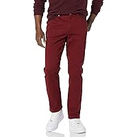 Amazon Essentials Pantaloni in Twill Elasticizzati con 5 Tasche e vestibilità Sportiva