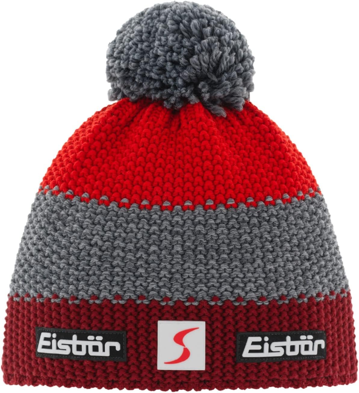 Eisbär Mütze Mit Langen Haaren - Unisex Ski Mütze Aus Österreich - Fleece Innenfutter & Buntes Kunstfell