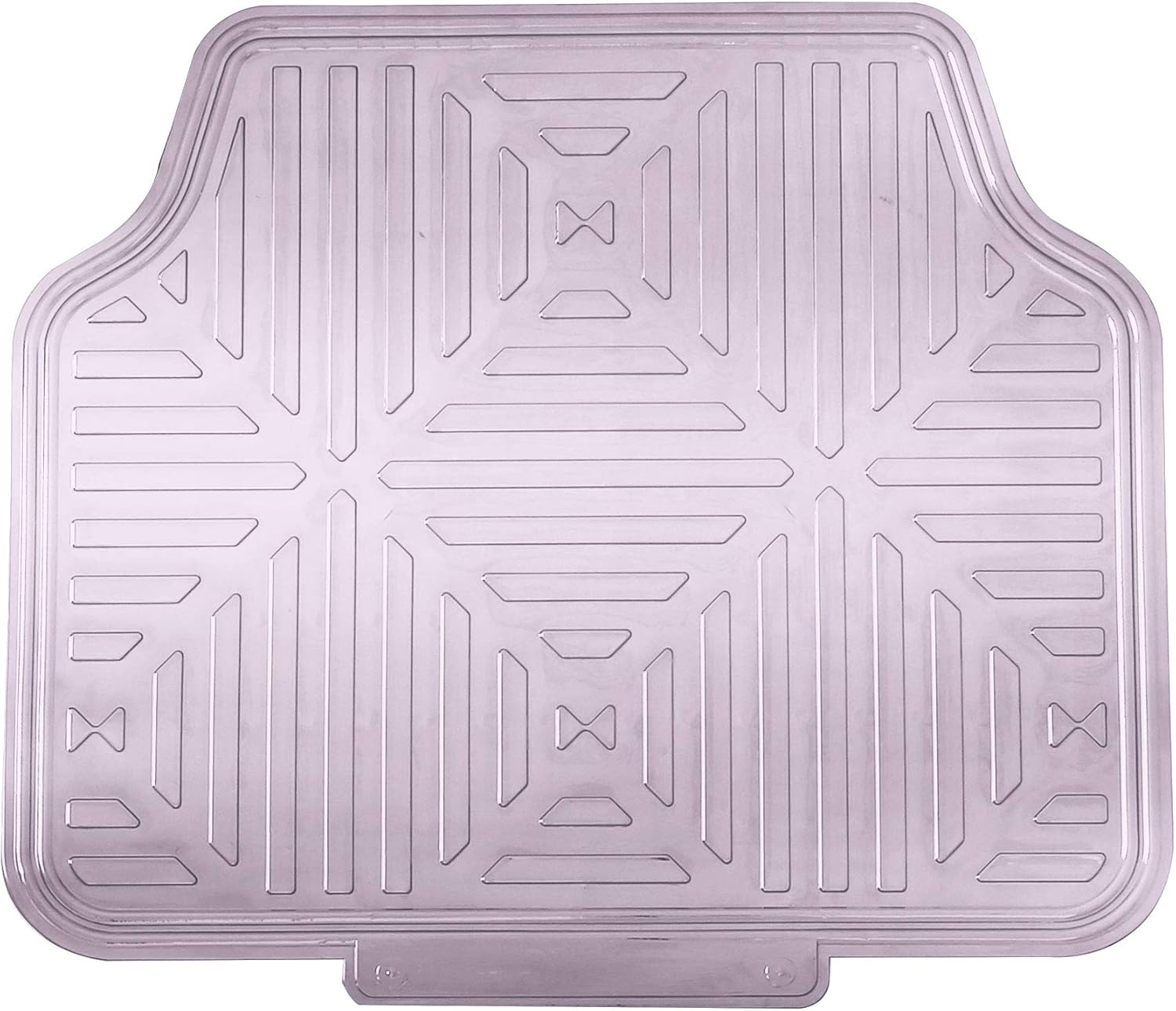 FH Group Automotive Floor Mats - Heavy-Duty Metallic Rubber Floor Mats for Cars, Universal Fit Full Set, Climaproof Floor Mats, Trimmable Floor Mats for Most Sedan, SUV, Truck Floor Mats Charcoal