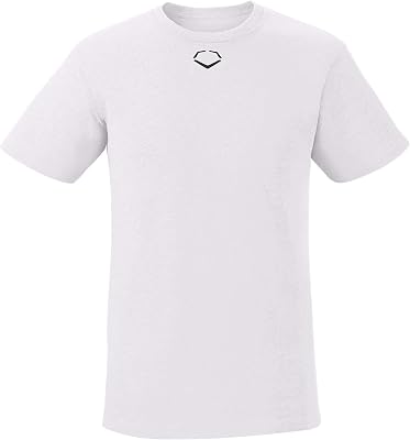 EvoShield Mens Short Sleeve Tee Team White - Adult, Team White, X-Large US