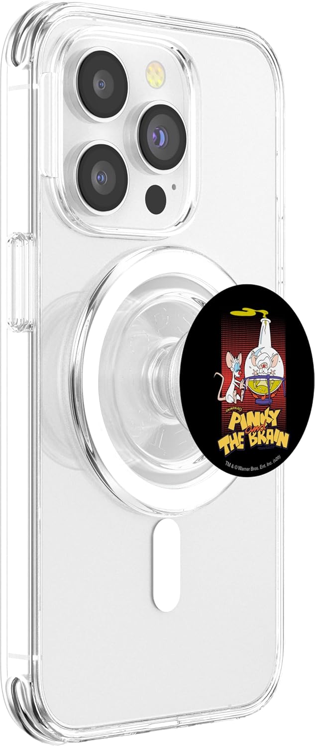 Pinky and the Brain Lab Flask PopSockets MagSafe PopGrip for iPhone