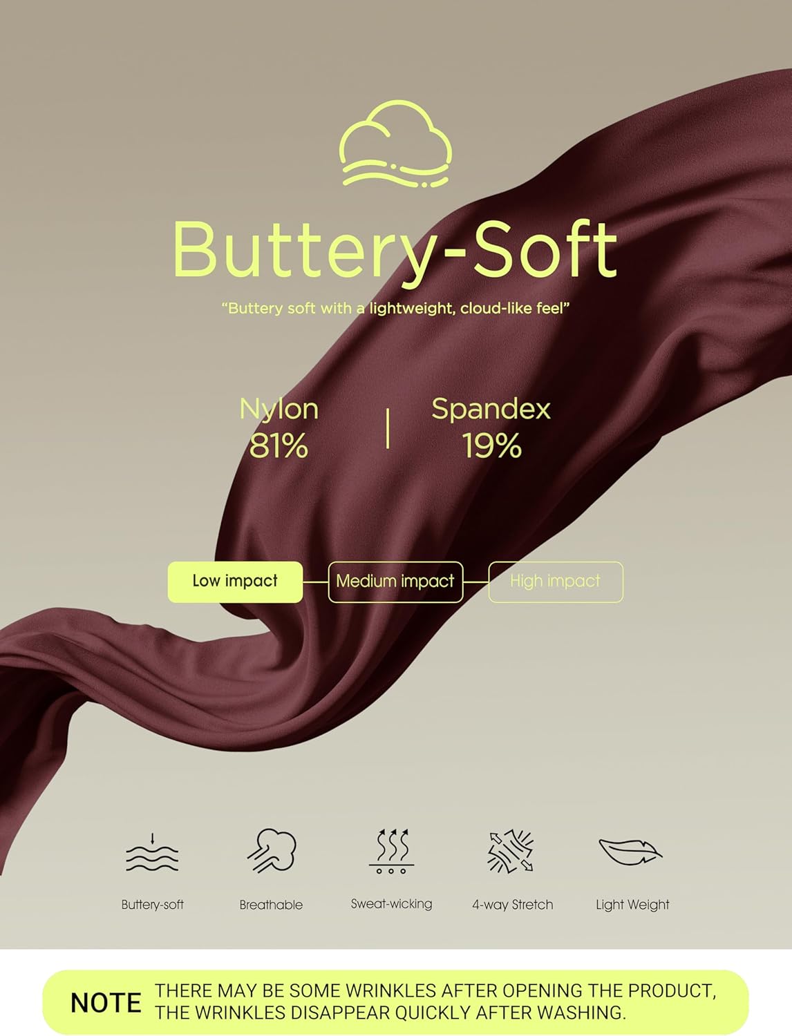 ODODOS Women's Full Zip Workout Jacket Cloud Feeling Stand Collar Long Sleeve Lightweight Athletic Yoga Tops - Image 6