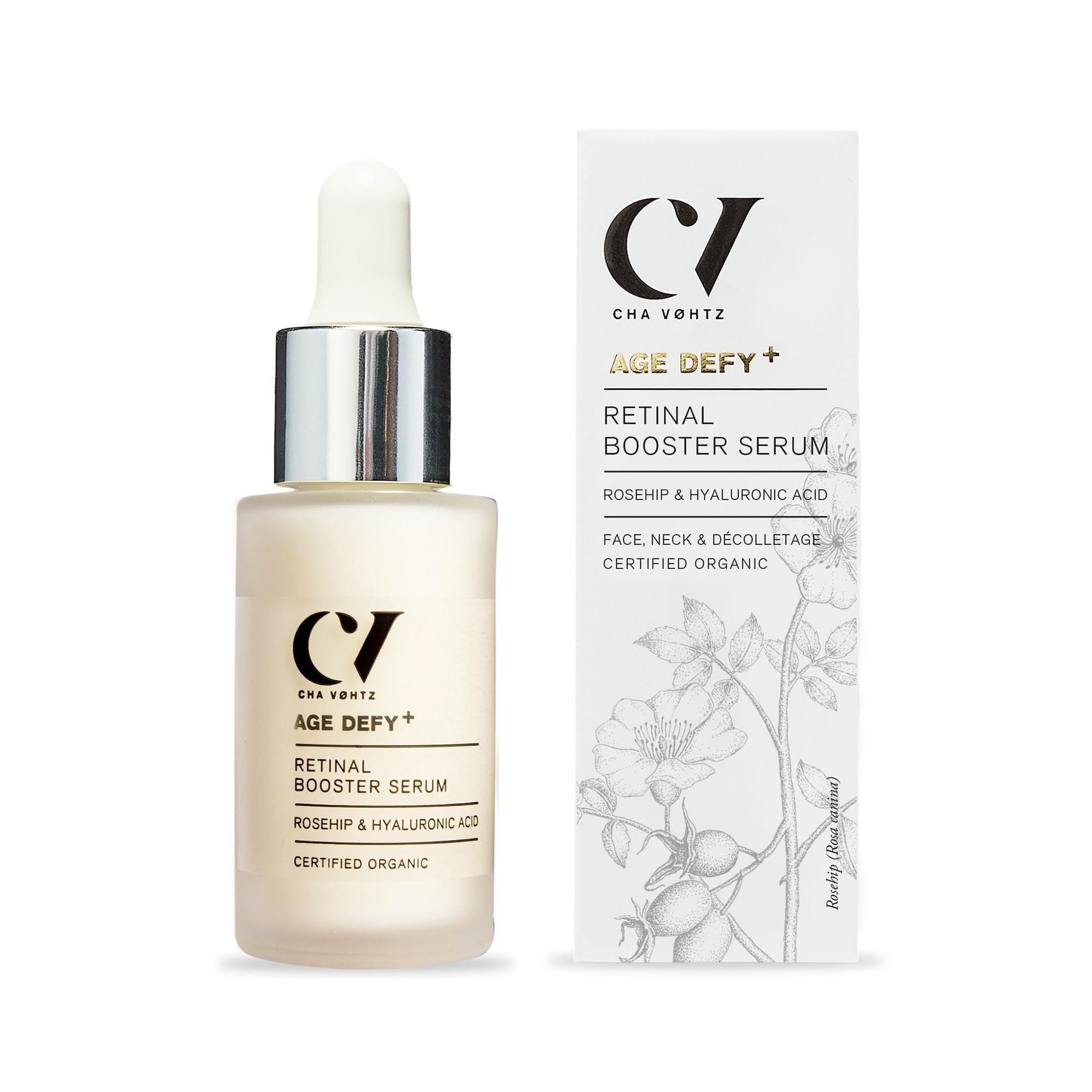 Green People Age Defy+ Retinal Booster Serum para Piel Sensible, 30ml | Alternativa Natural y Orgánica al Retinol, Apta para Piel Sensible, Suave Retinal, Hidratante y Calmante