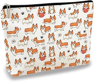 Adorable bolsa de cosméticos con diseño de pe...