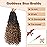 Goddess Box Braids Crochet Hair With Curly Ends 14 Inch Bohomian Box Braids Crochet Braids 8 Packs 3X Crochet Braids Synthetic Braiding Hair Extension for Black Women (14 Inch (Pack of 8), 4-30)