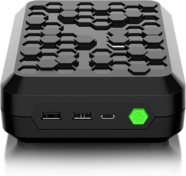 BuzzTV P6 PowerStation 8K Media Device, 8GB RAM, Expandable Storage, Android 13, Dual Quad Core Processors, BT-500 Smart Remote