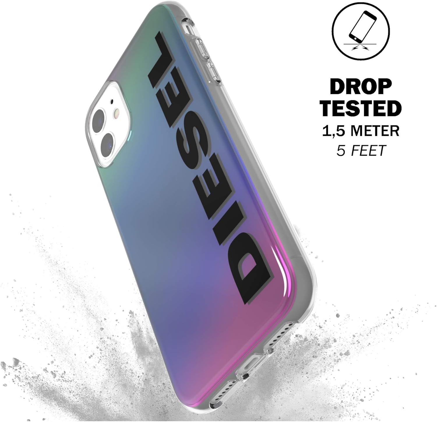 Amazon Diesel Iphone11 ケース クリア Fw ホログラムxブラックロゴ ディーゼル Iphone 11 クリアケース ホログラム ブラック 家電 カメラ オンライン通販