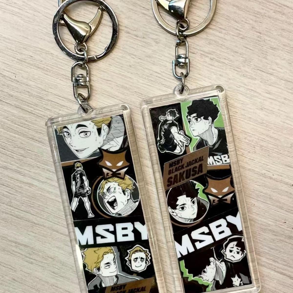 Amazon.co.jp: ハイキュー!! キーホルダー 4個セット MSBY