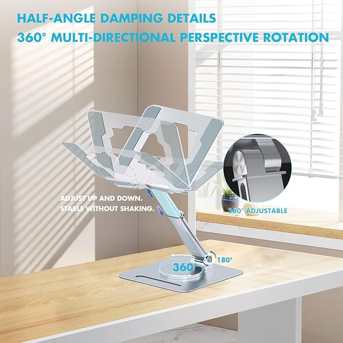 Soporte Ajustable 360° GuaziV para iPad y Tablets 4-13" miniatura 3