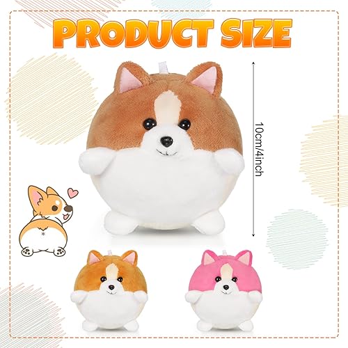 Miniatura 2 de Sumind 9 piezas de mini animales de peluche para perros a granel, regalos de fiesta, juguete de peluche pequeño y suave para rellenos de bolsas de
