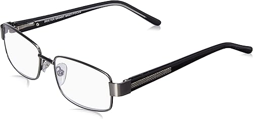 Foster Grant Wes Multifocus - Gafas de lectura progresivas de metal