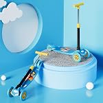 Lifelong LLKS01 Foldable Kick Skating Cycle| Skate Scooter for Kids(Max User Weight: 50Kg) Kids Scooter Blue, Yellow