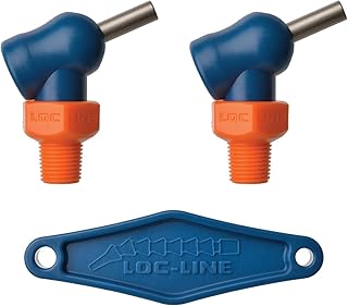 Loc-Line 72054 Acetal HPT Nozzles (XR Style) with Adjustment Lever, 0.160